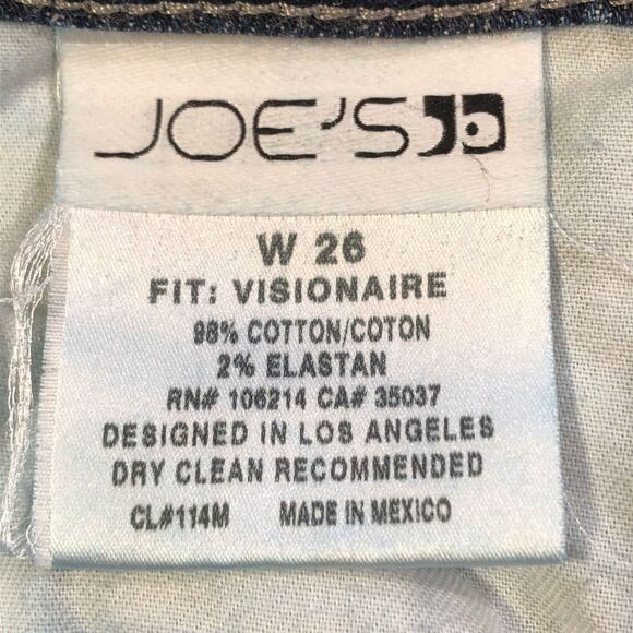 Joe's Jeans Visionaire Fit Stretch Women's 26 - Picture 7 of 8